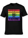 Coffee is My Vaccine Rainbow T-Shirt
