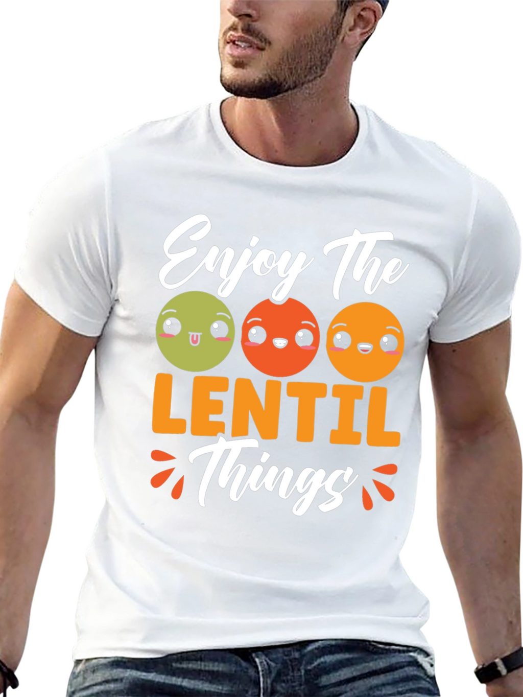 Enjoy The Lentil Things Graphic Tee
