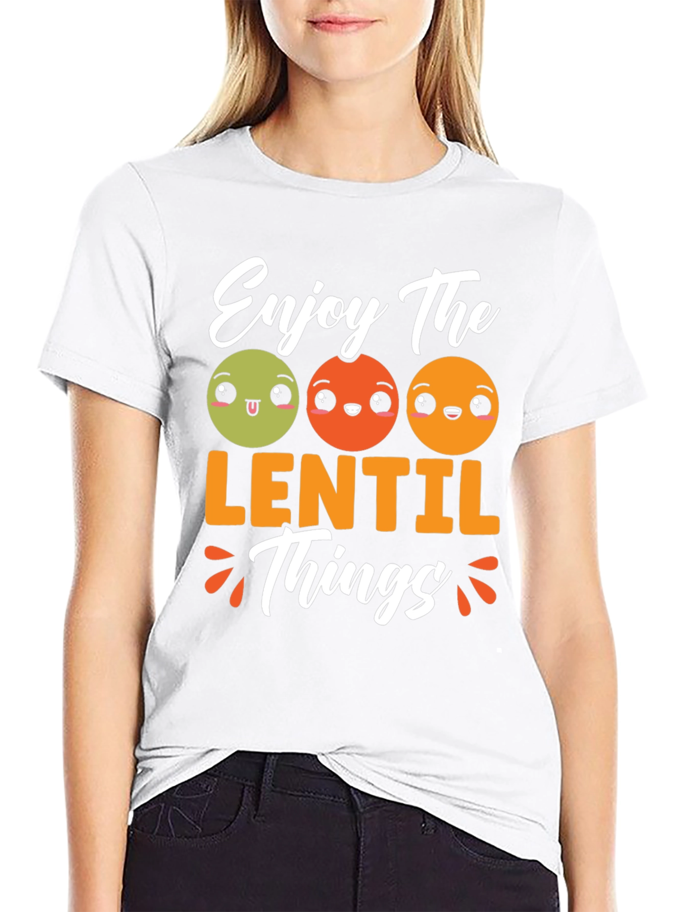 Enjoy The Lentil Things Graphic Tee