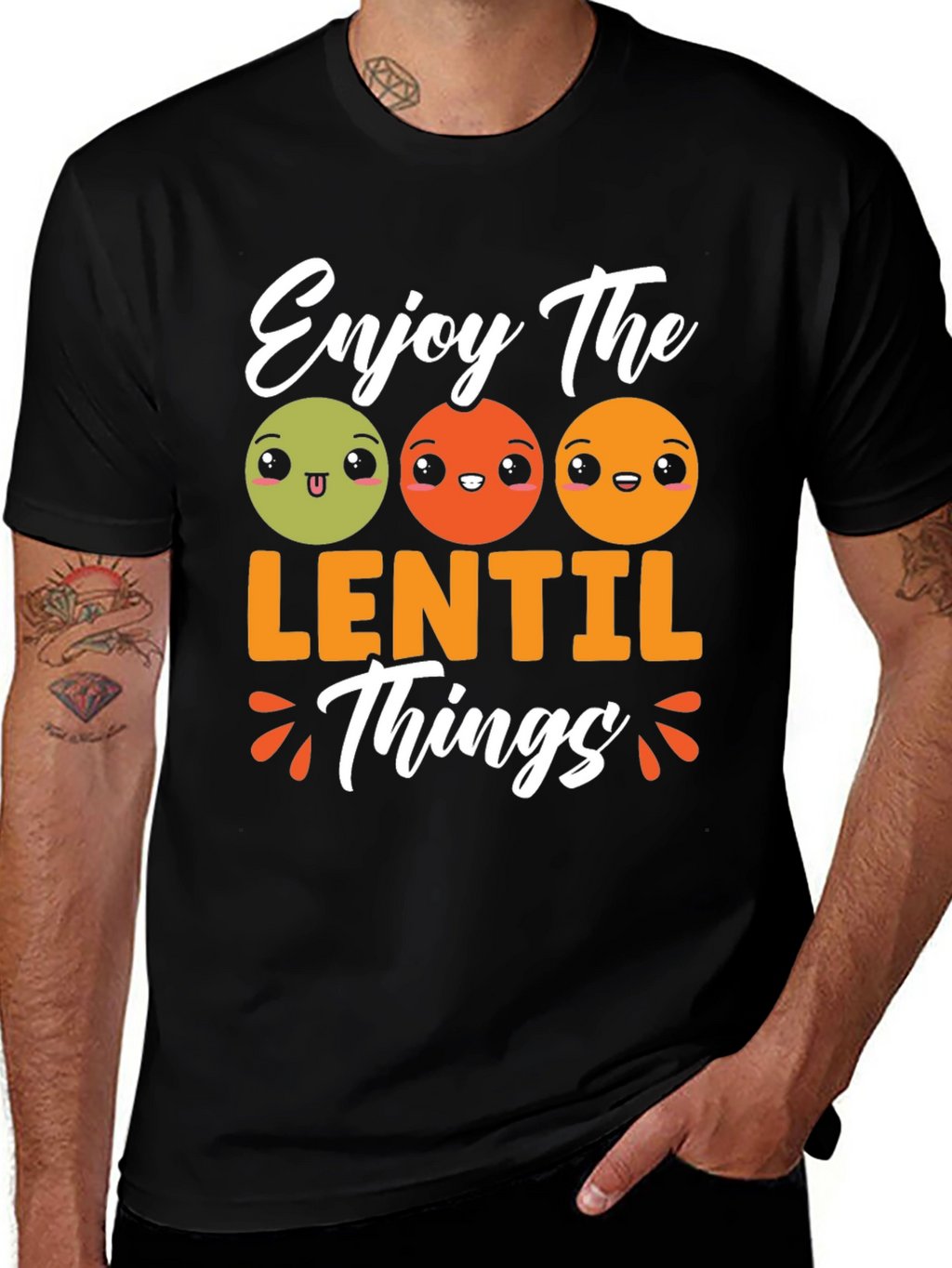 Enjoy The Lentil Things Graphic Tee