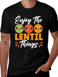 Enjoy The Lentil Things Graphic Tee
