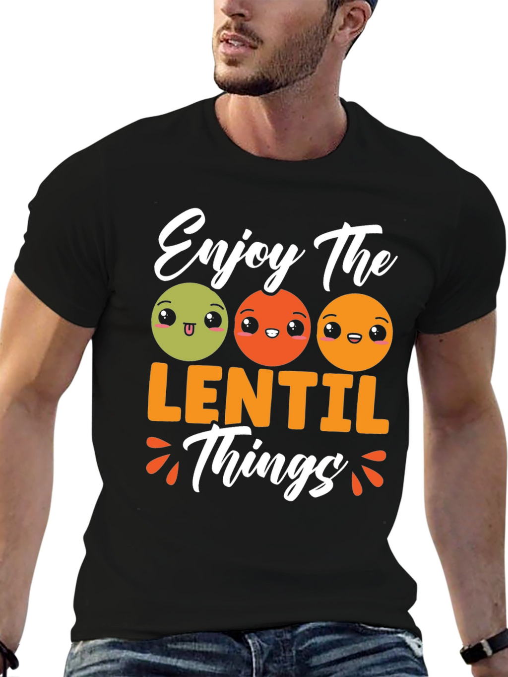 Enjoy The Lentil Things Graphic Tee