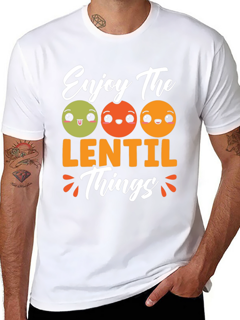 Enjoy The Lentil Things Graphic Tee