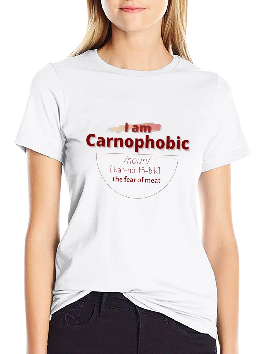 Carnophobic T-Shirt: Fear of Meat Graphic Tee