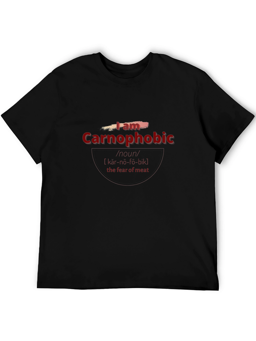 Carnophobic T-Shirt: Fear of Meat Graphic Tee