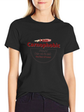 Carnophobic T-Shirt: Fear of Meat Graphic Tee