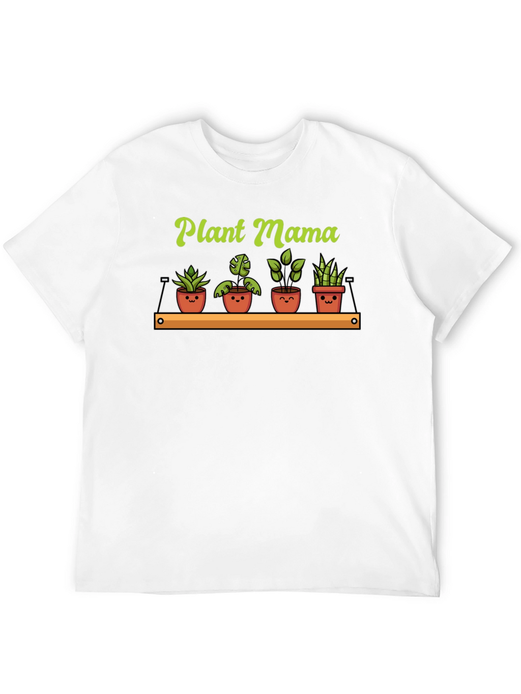 Plant Mama Graphic T-Shirt - Cute Plants Tee