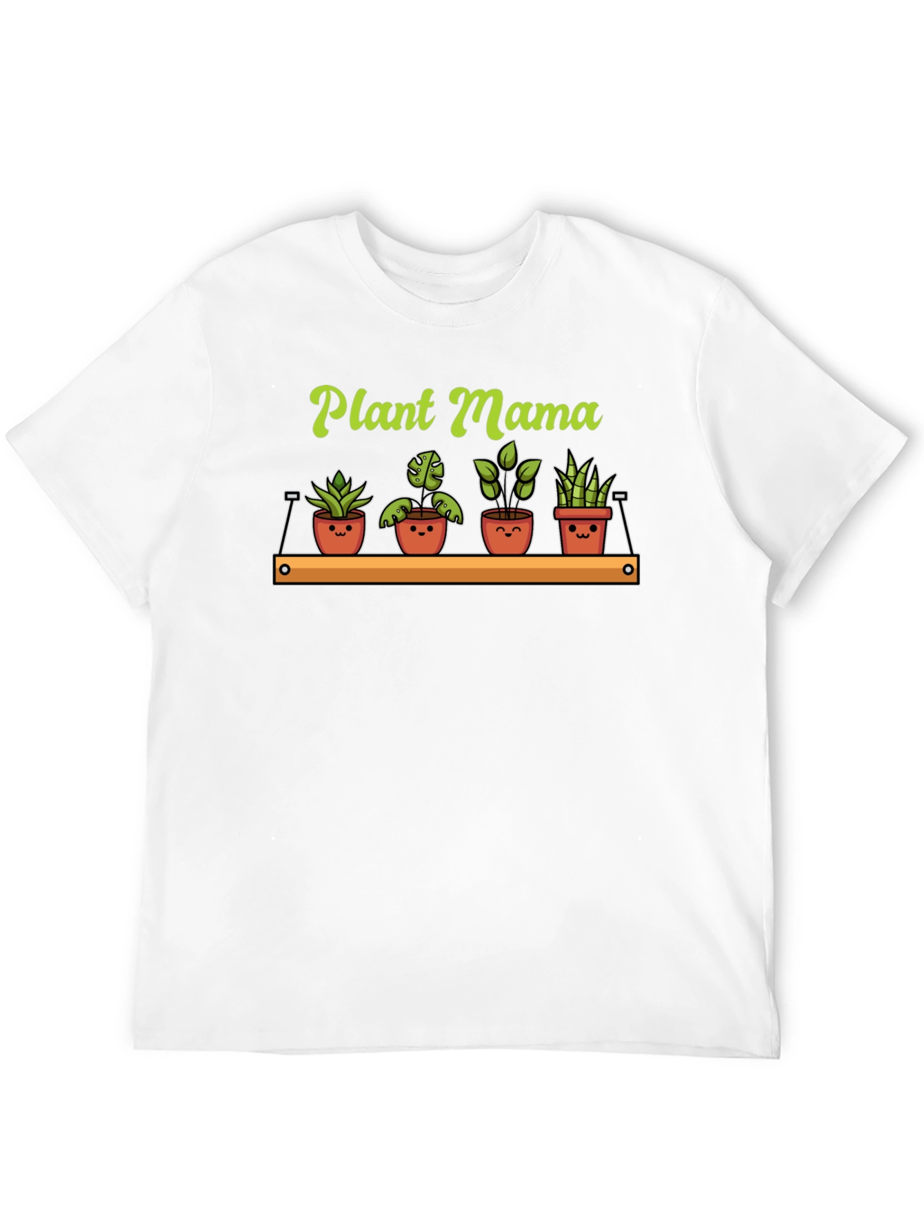 Plant Mama Graphic T-Shirt - Cute Plants Tee