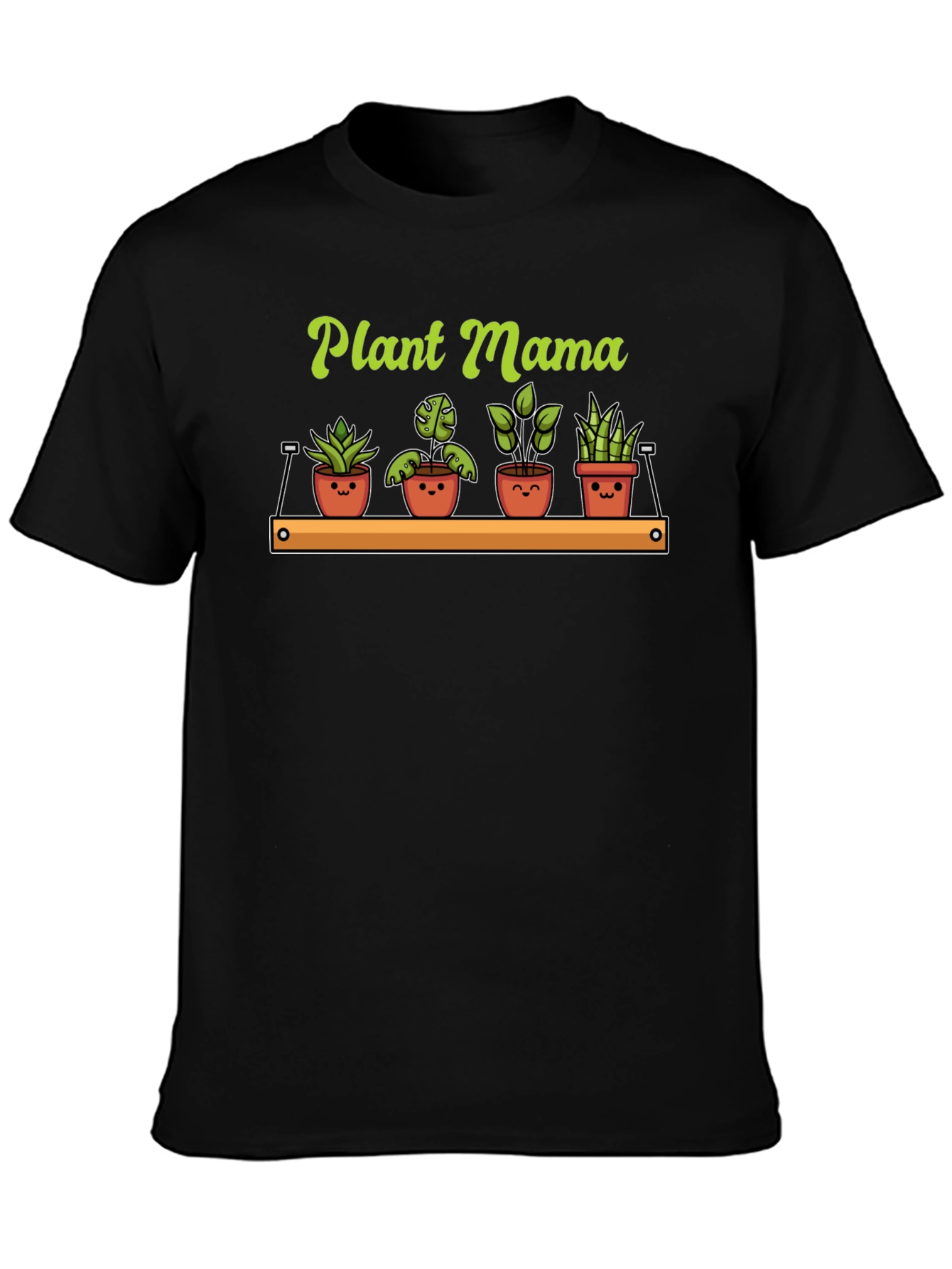 Plant Mama Graphic T-Shirt - Cute Plants Tee