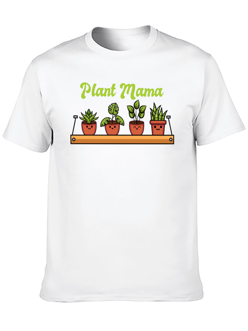 Plant Mama Graphic T-Shirt - Cute Plants Tee