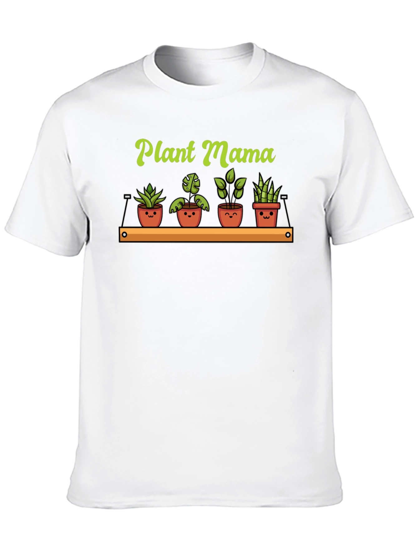 Plant Mama Graphic T-Shirt - Cute Plants Tee