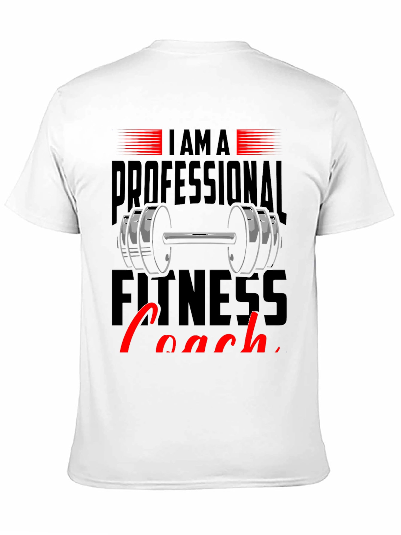 Professional Fitness Coach Graphic T-Shirt