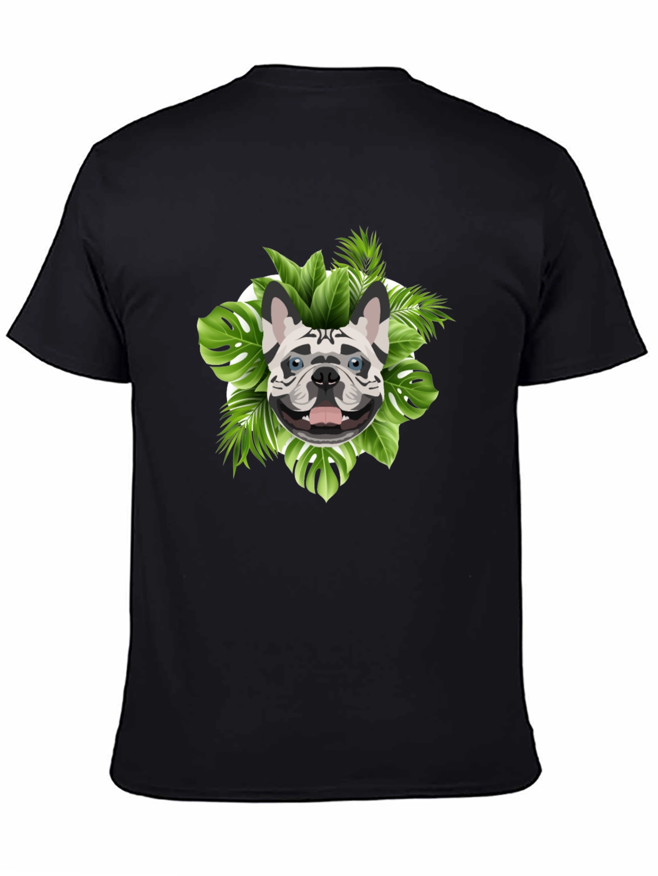 Tropical Bulldog Graphic Tee