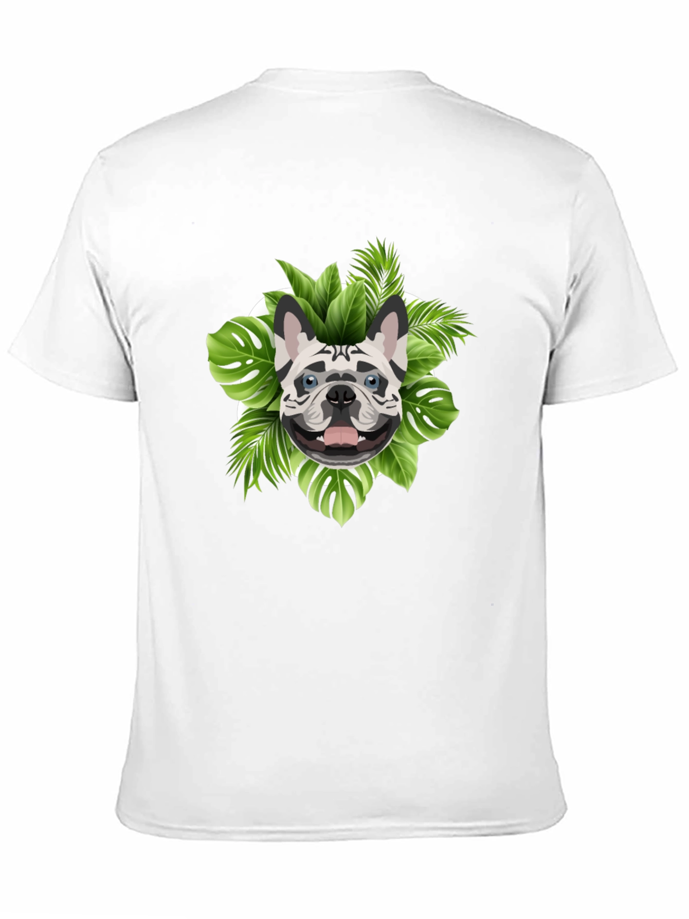 Tropical Bulldog Graphic Tee