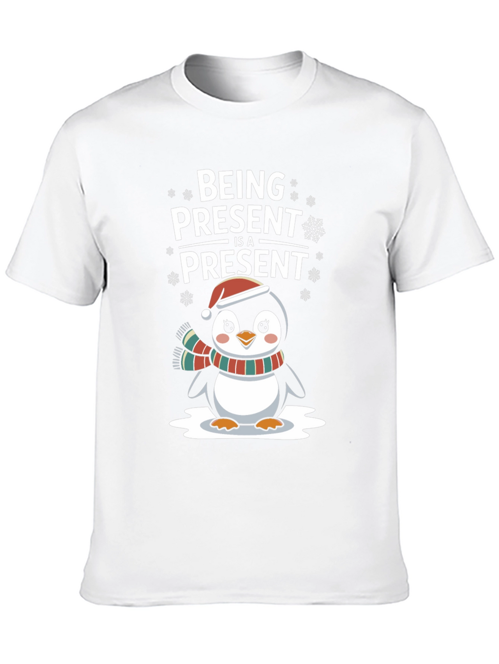 Festive Penguin Holiday T-Shirt