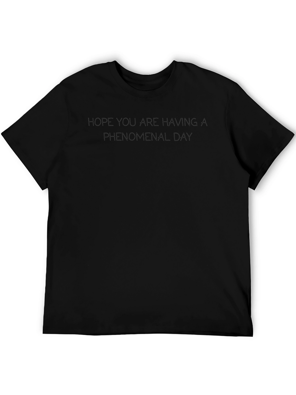 Phenomenal Day Black T-Shirt