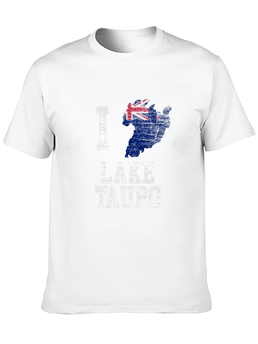 I Love Lake Taupo New Zealand Graphic T-Shirt