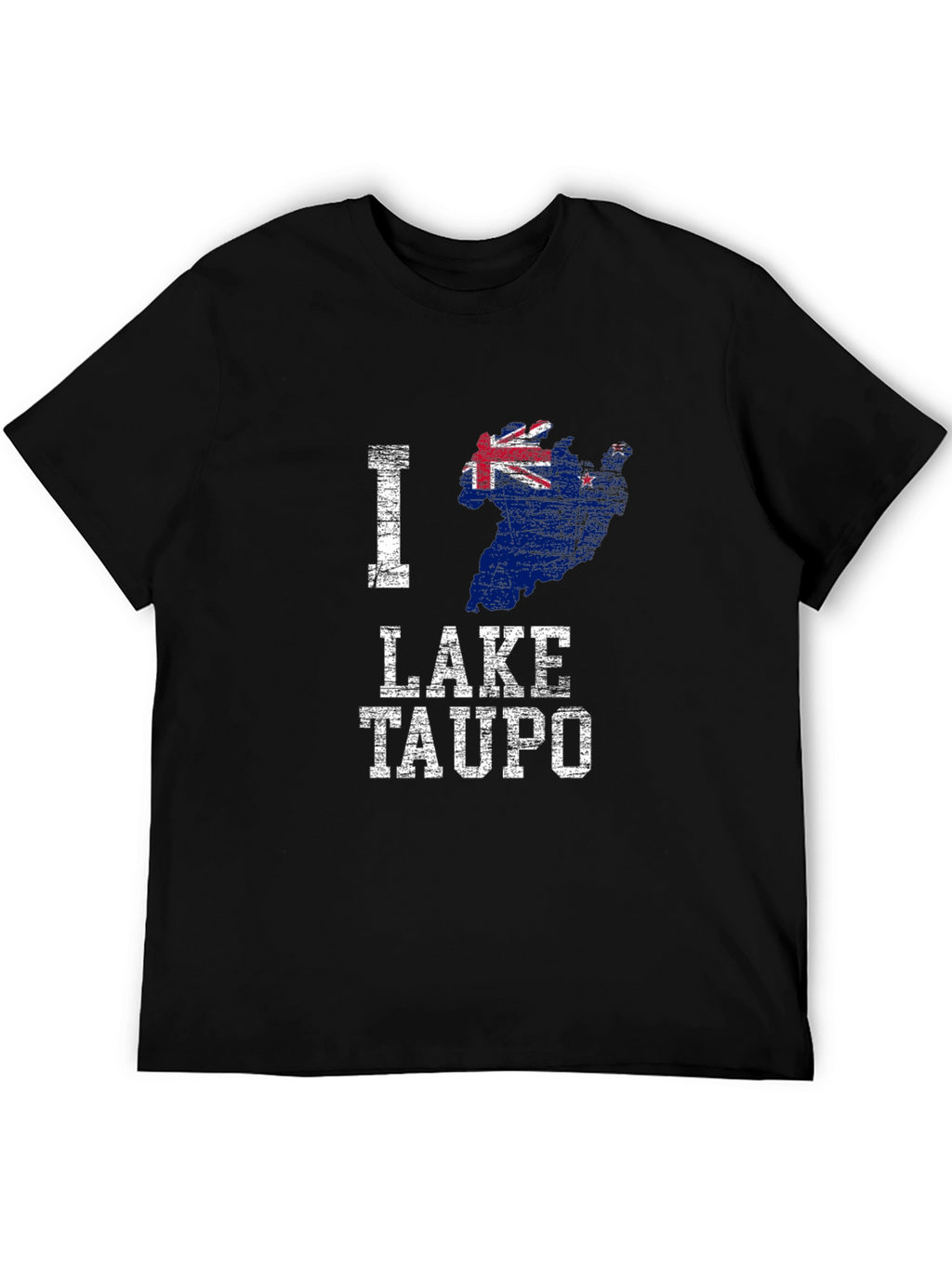 I Love Lake Taupo New Zealand Graphic T-Shirt