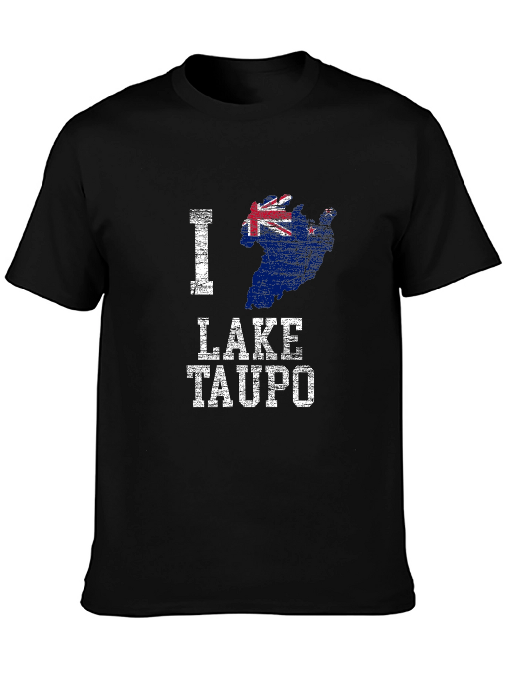 I Love Lake Taupo New Zealand Graphic T-Shirt