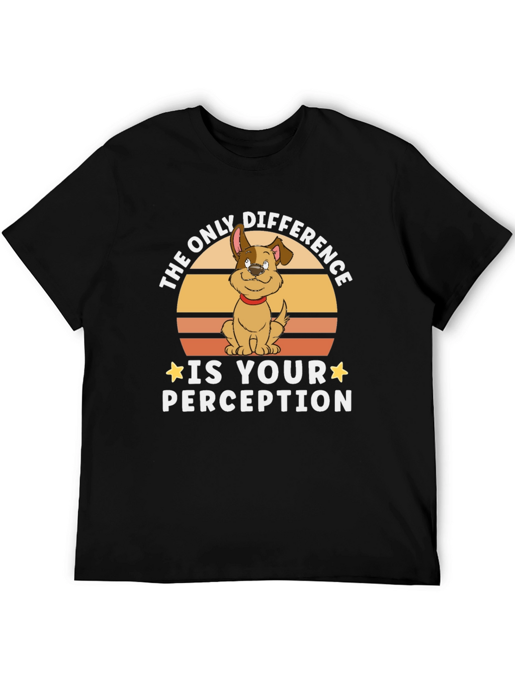 The Only Difference Dog Graphic Tee
