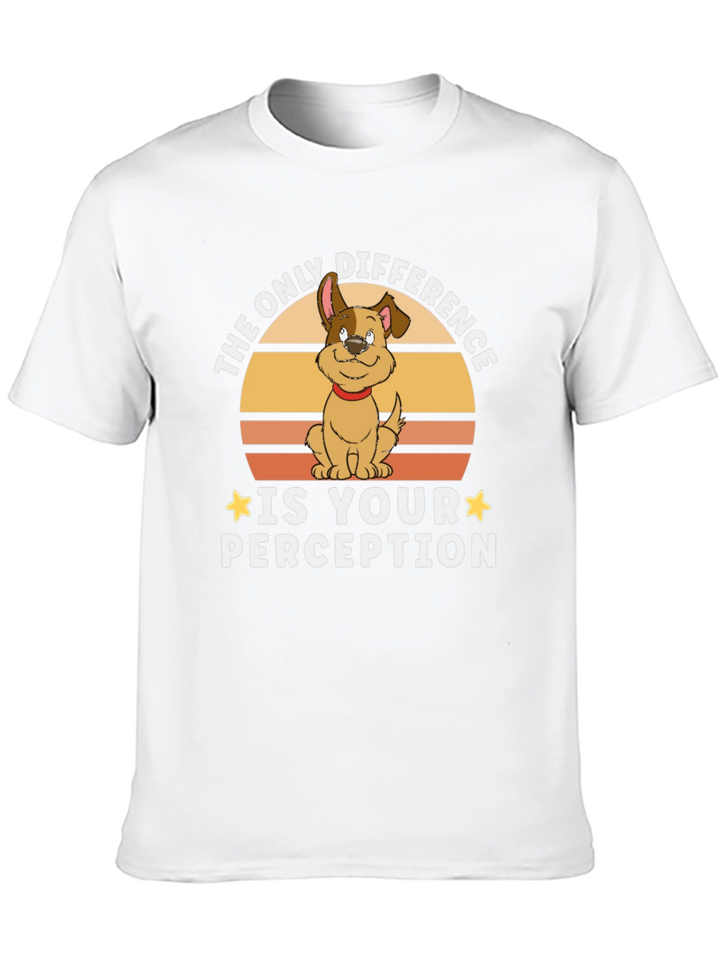 The Only Difference Dog Graphic Tee
