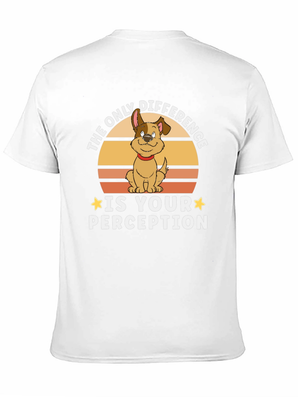 The Only Difference Dog Graphic Tee