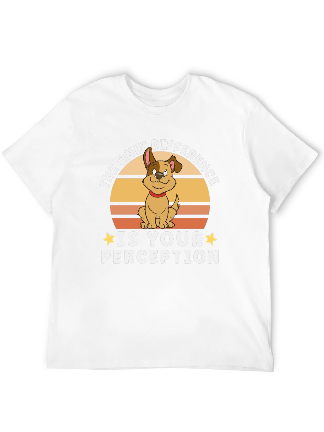 The Only Difference Dog Graphic Tee