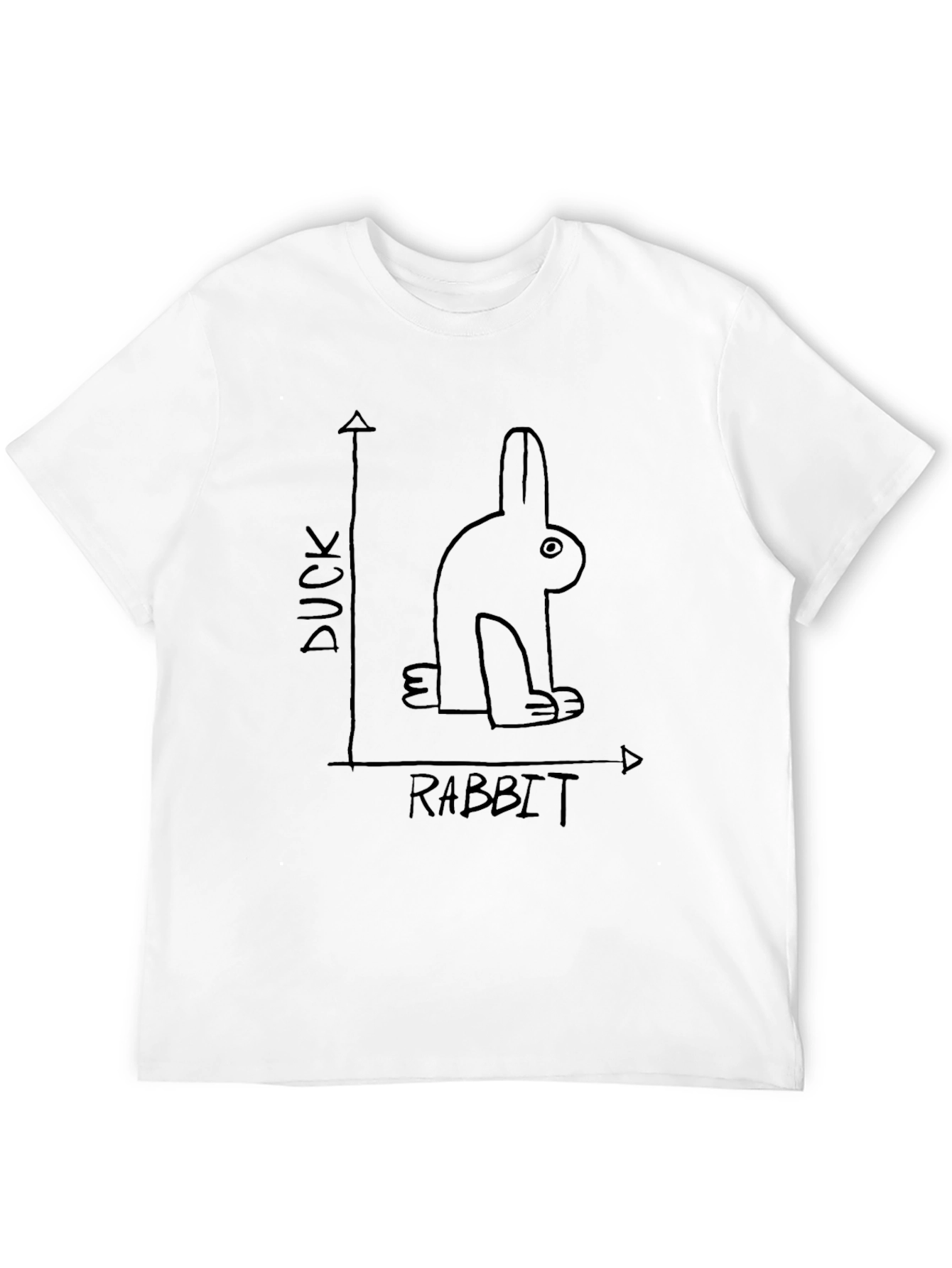 Duck Rabbit T-Shirt: Optical Illusion Tee