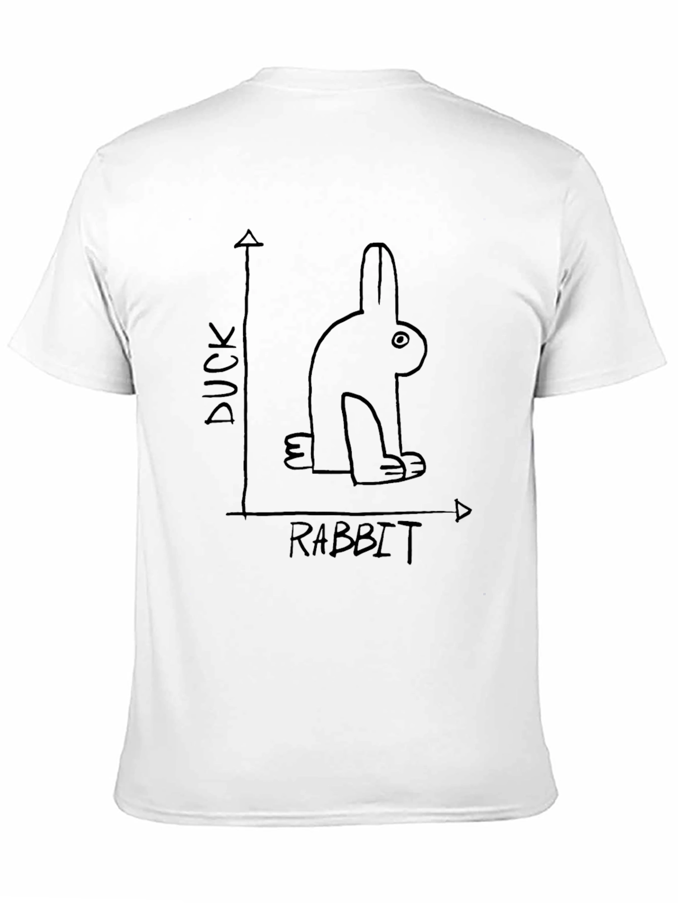 Duck Rabbit T-Shirt: Optical Illusion Tee
