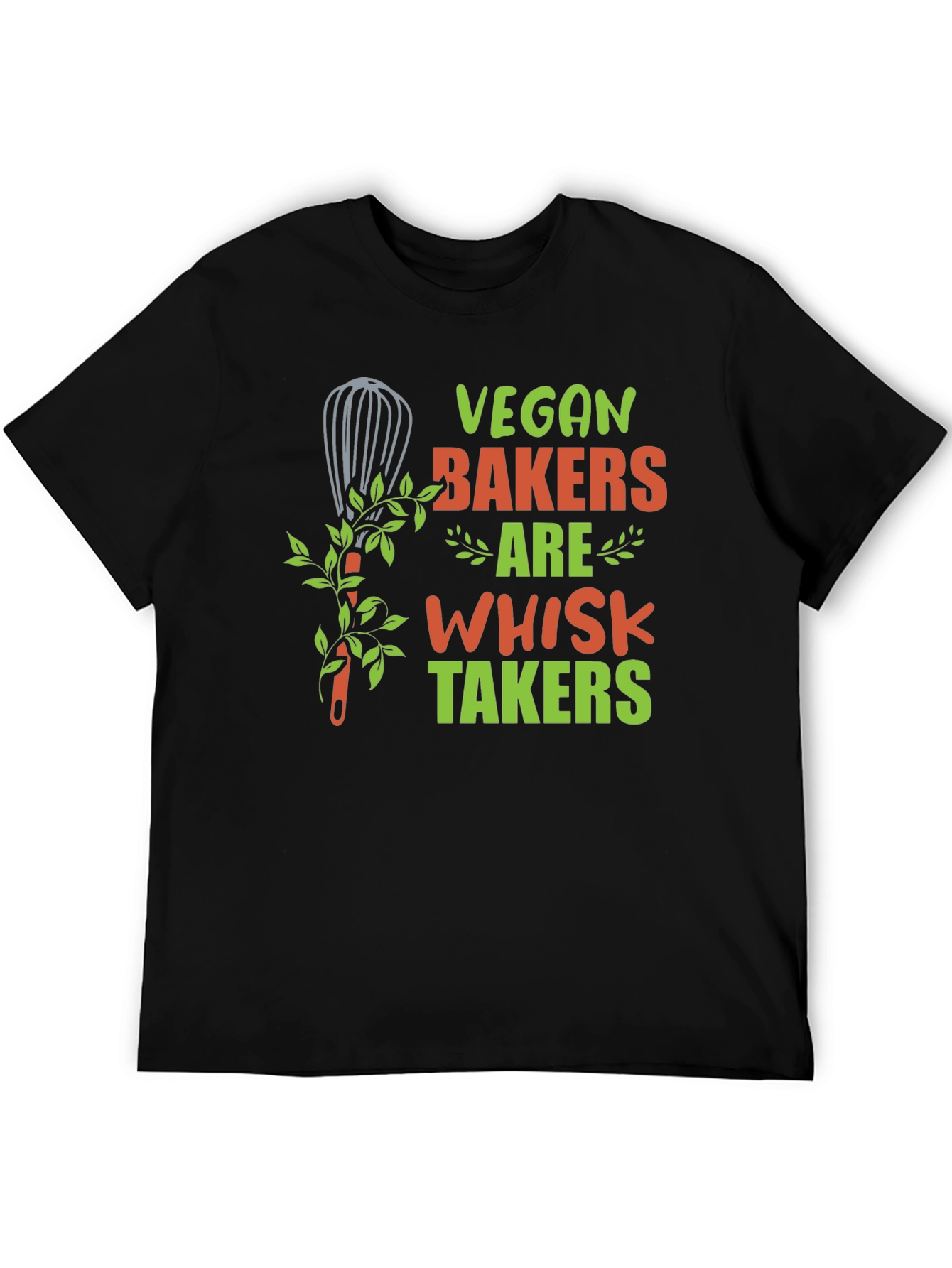 Vegan Bakers Whisk Takers Graphic Tee
