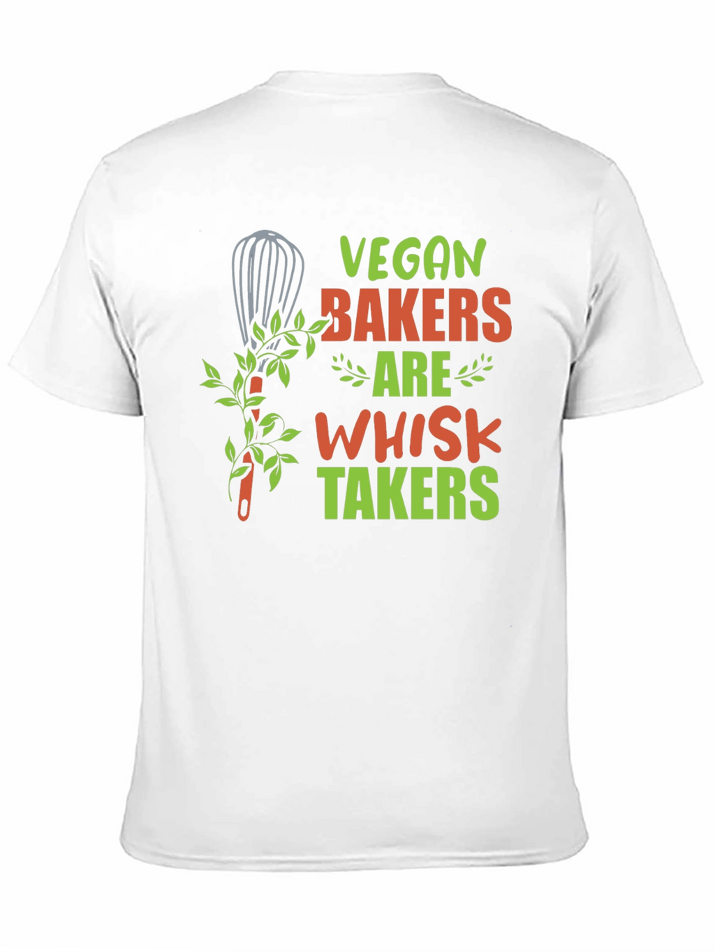 Vegan Bakers Whisk Takers Graphic Tee