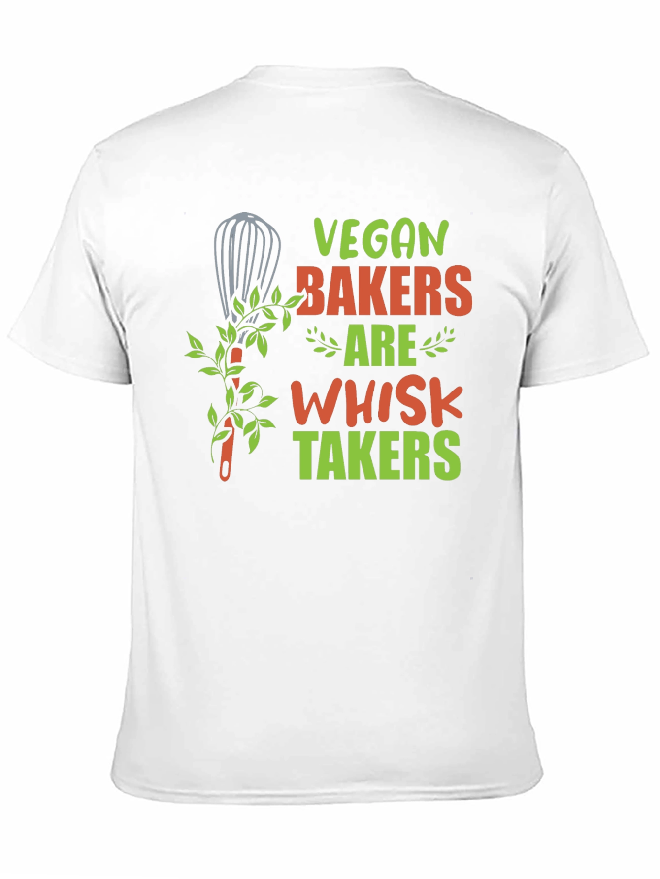 Vegan Bakers Whisk Takers Graphic Tee