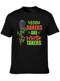 Vegan Bakers Whisk Takers Graphic Tee