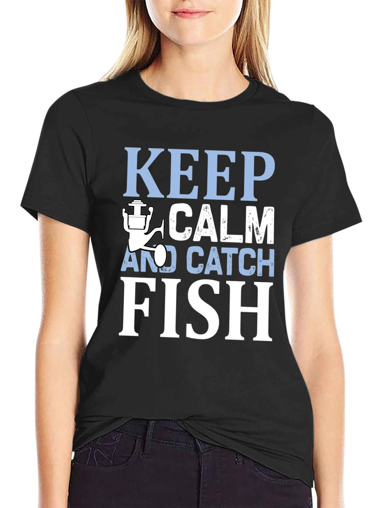 Keep Calm and Catch Fish T-Shirt