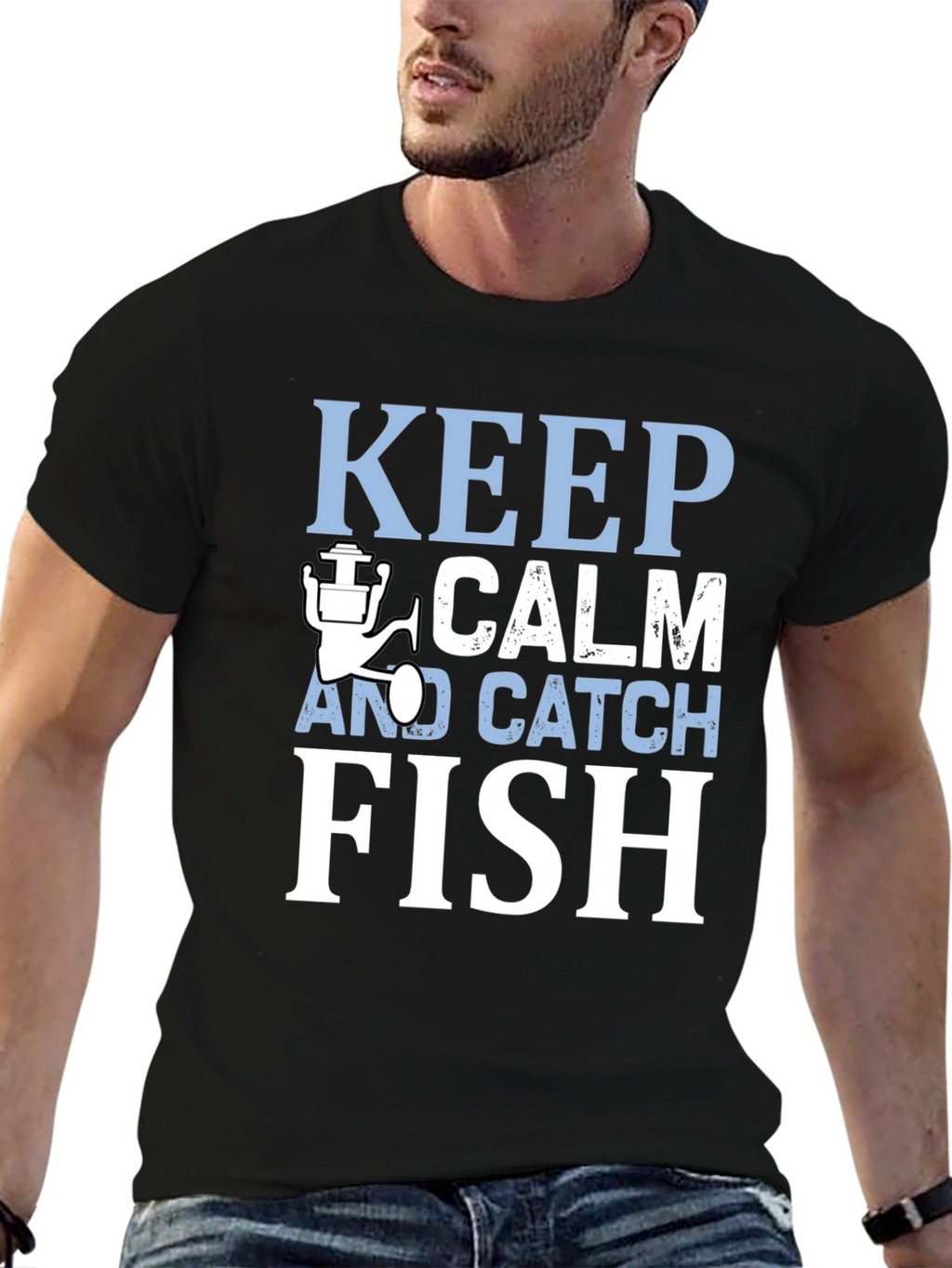 Keep Calm and Catch Fish T-Shirt