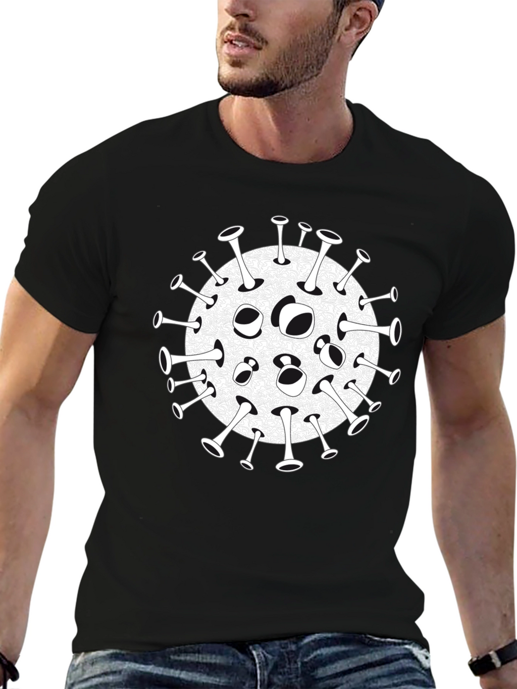 Novel Corona Virus Graphic Tee