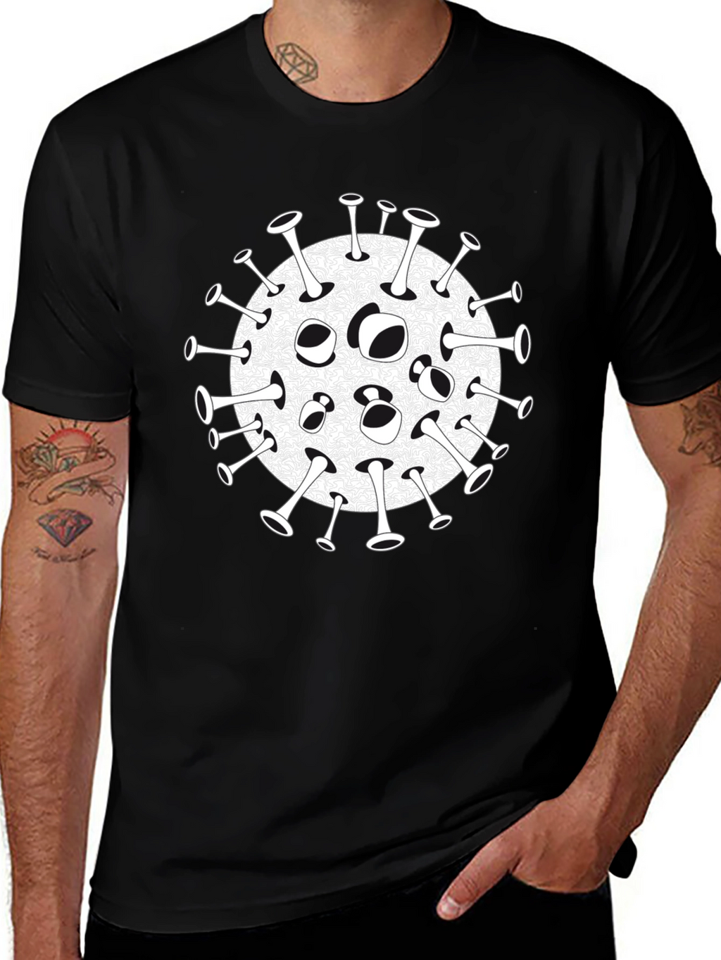 Novel Corona Virus Graphic Tee