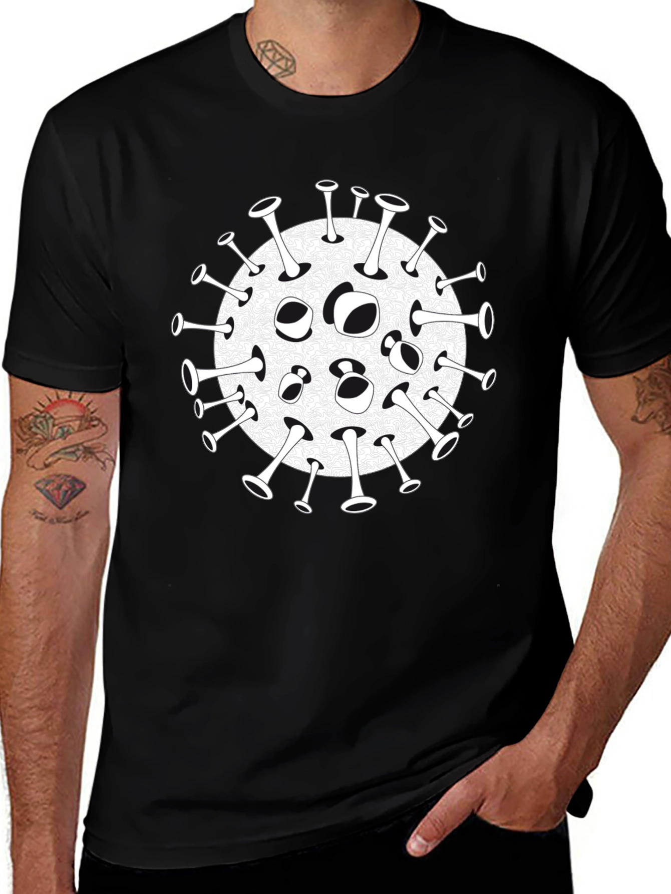 Novel Corona Virus Graphic Tee
