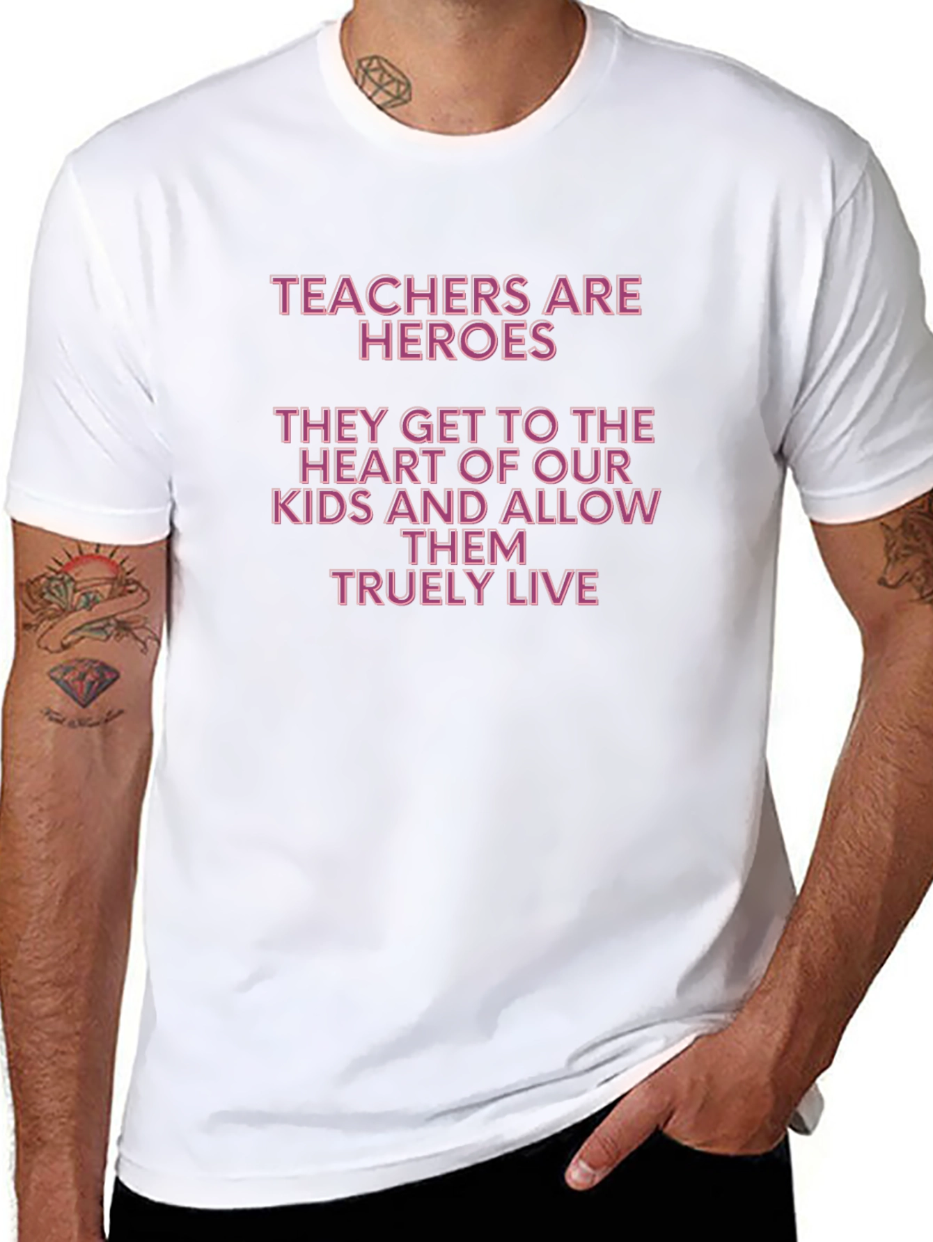 Teachers Are Heroes T-Shirt