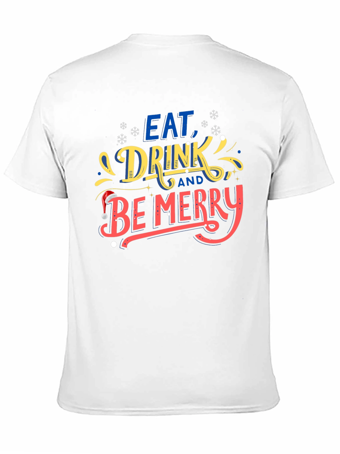 Eat Drink & Be Merry Holiday T-Shirt