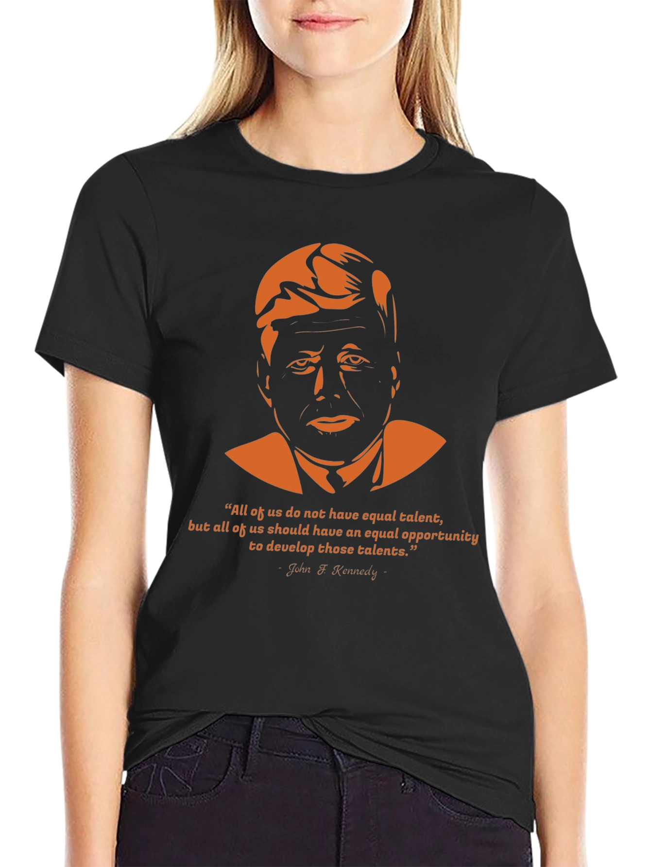JFK Quote Graphic Tee - Equal Opportunity