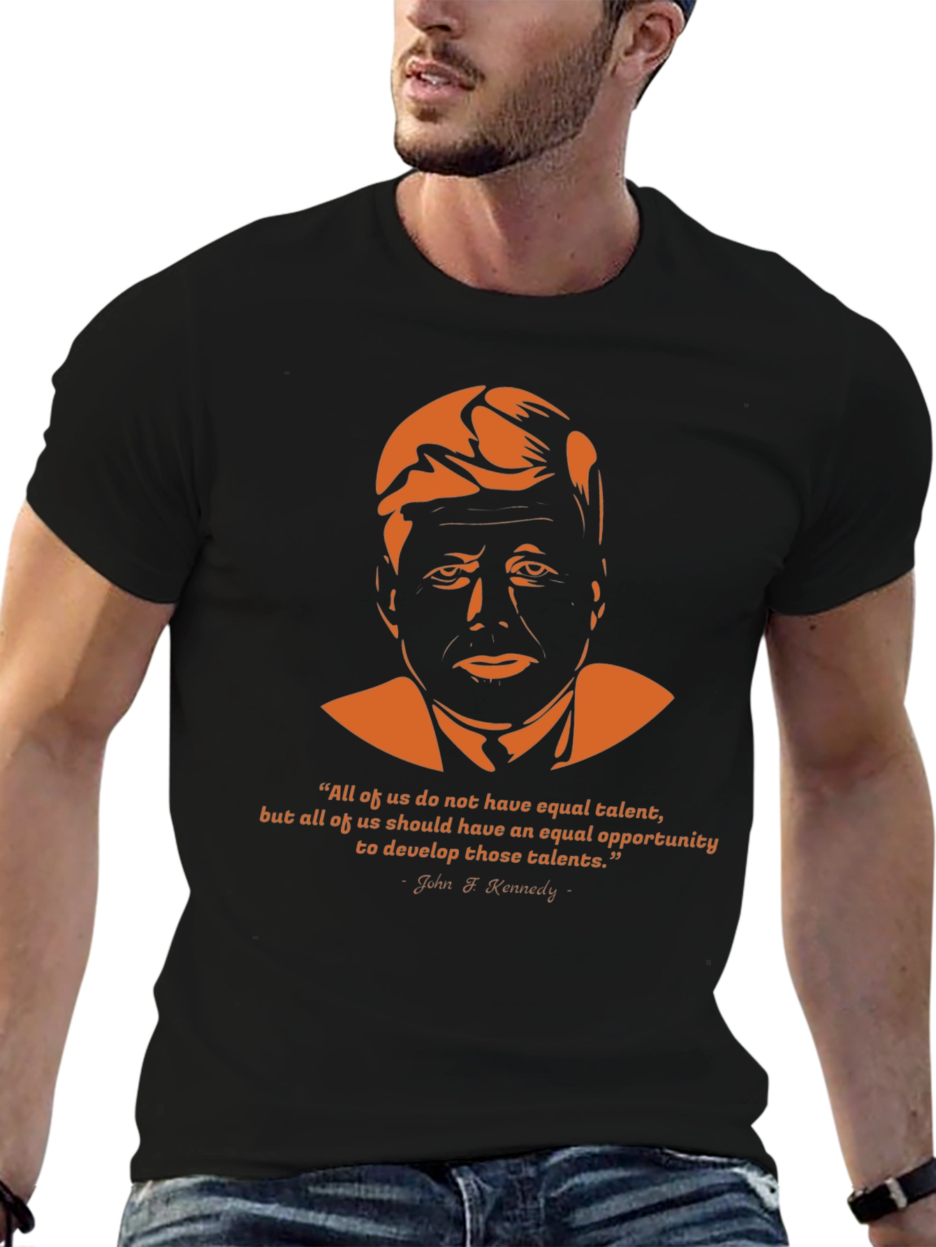 JFK Quote Graphic Tee - Equal Opportunity