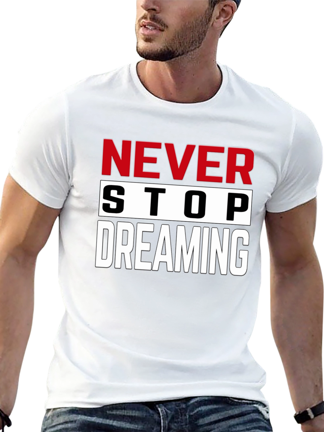 Never Stop Dreaming Graphic Tee