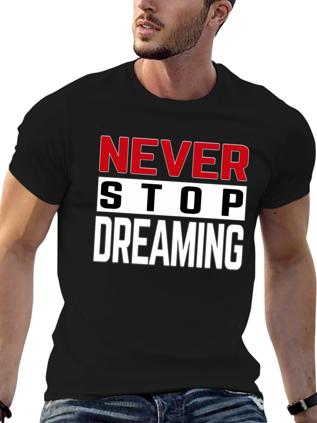 Never Stop Dreaming Graphic Tee