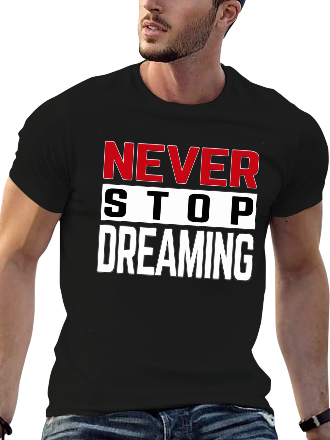Never Stop Dreaming Graphic Tee
