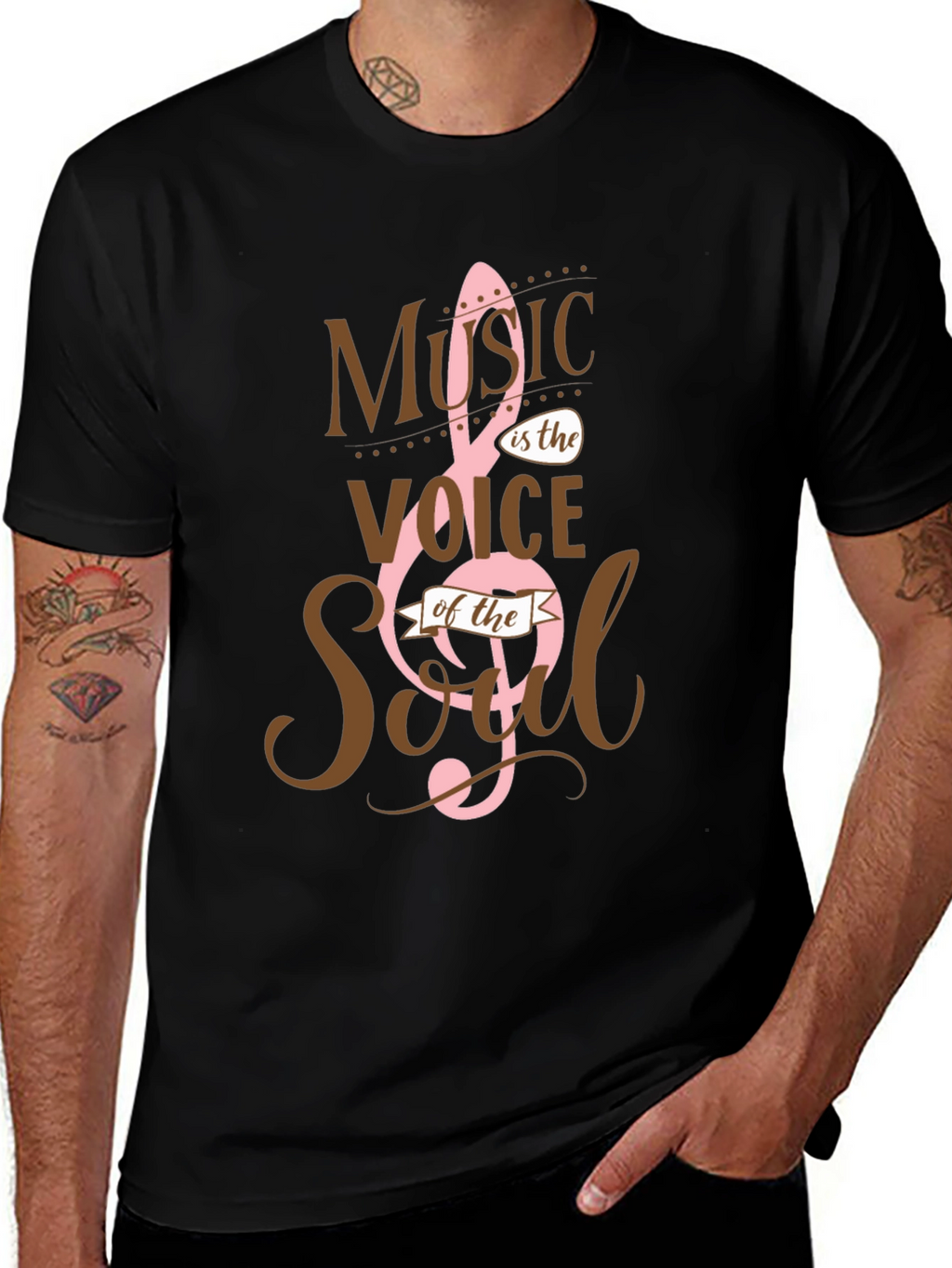 Music is the Voice of the Soul T-Shirt