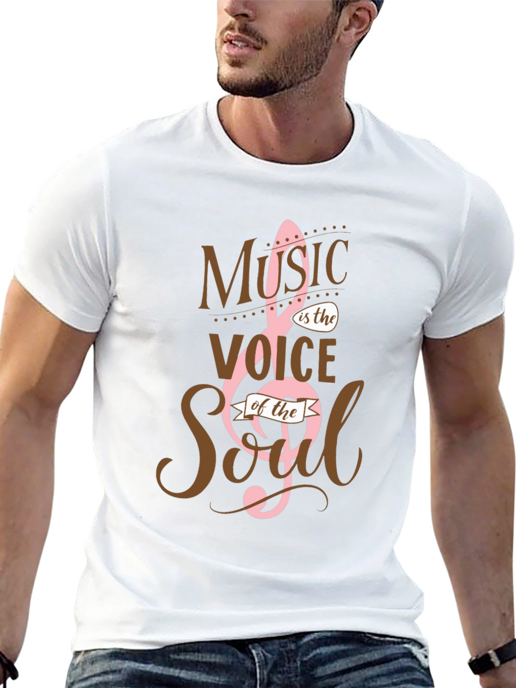 Music is the Voice of the Soul T-Shirt