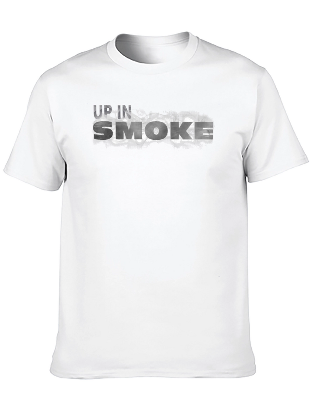 Up In Smoke Graphic Tee - Black