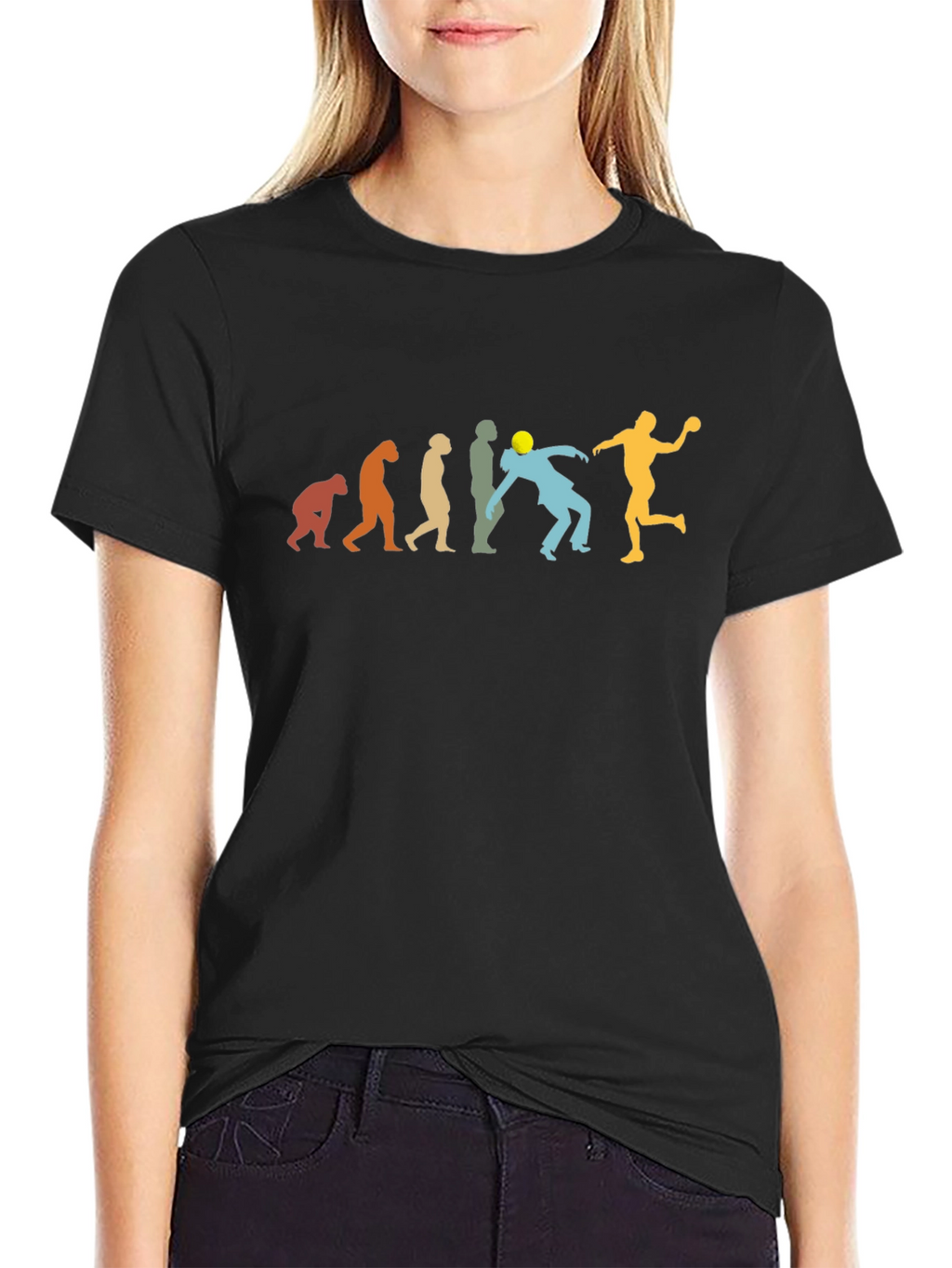 Handball Evolution Graphic T-Shirt
