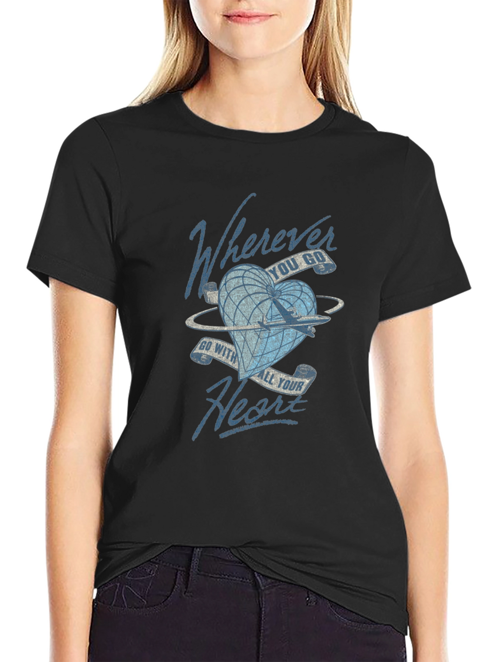 Wherever You Go Heart T-Shirt